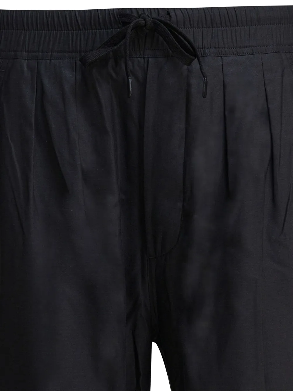 TOM FORD pleated drawstring trousers Zwart