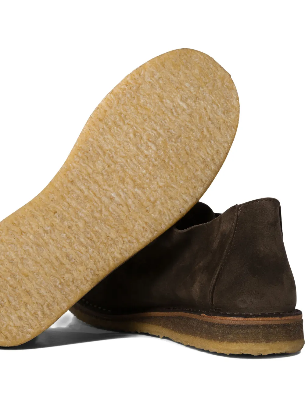 Astorflex lace-up suede loafers Brown
