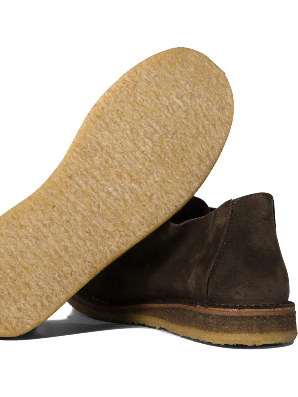 Astorflex lace-up suede loafers Brown