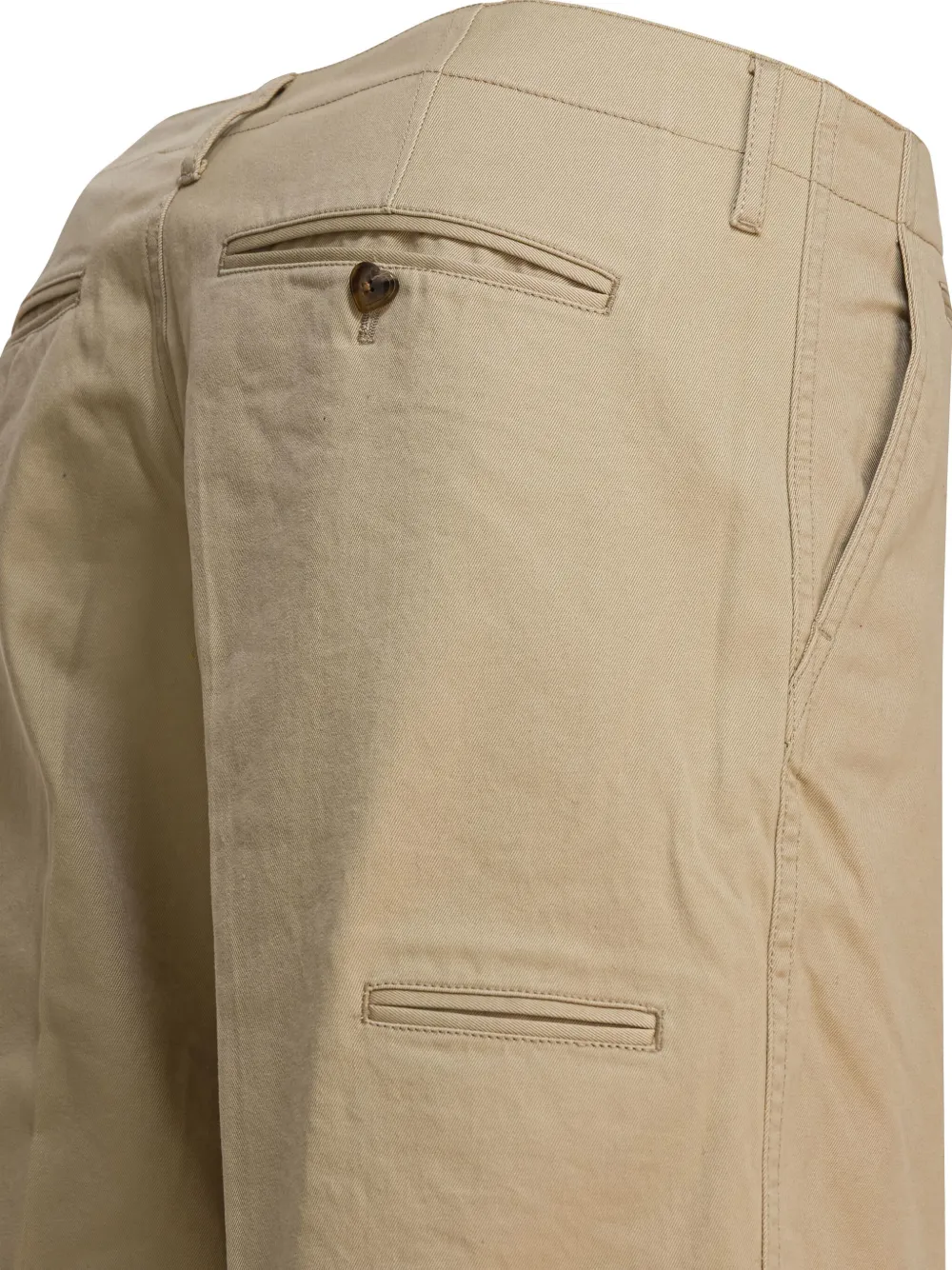 Human Made button-fastening chino shorts - Beige