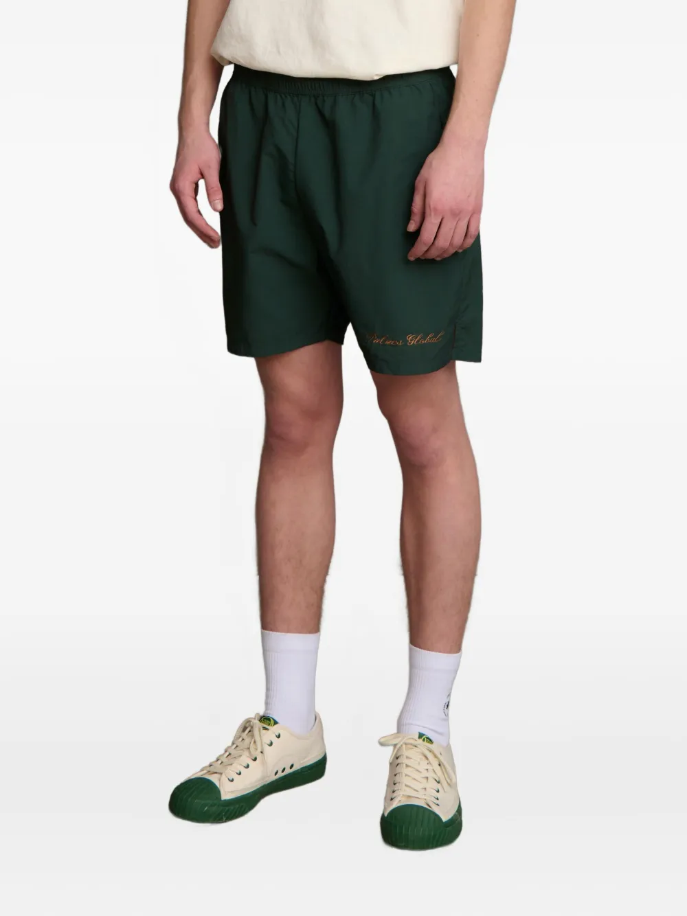 Palmes Global Tennis katoenen shorts - Groen