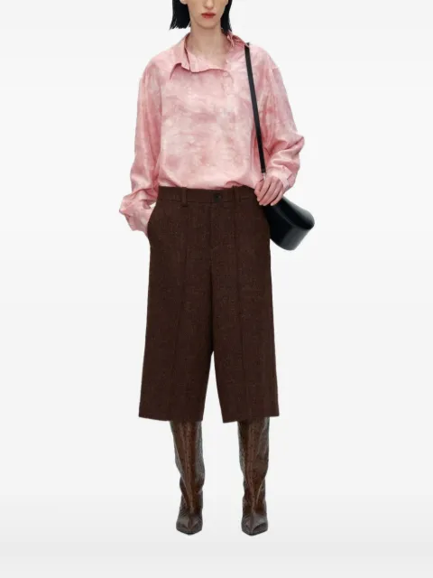 UMBER POSTPAST tie-dye silk shirt
