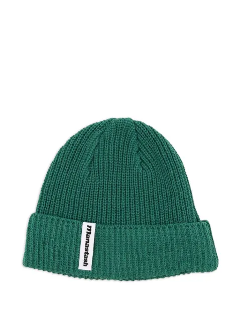 MANASTASH gorro tejido de canalé