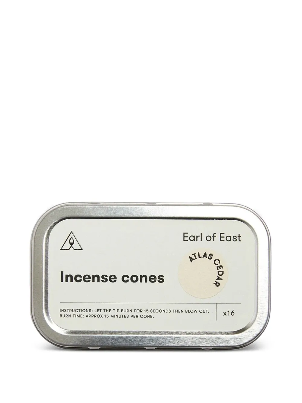 Earl of East Atlas Cedar incense cones | Grey | Image 1