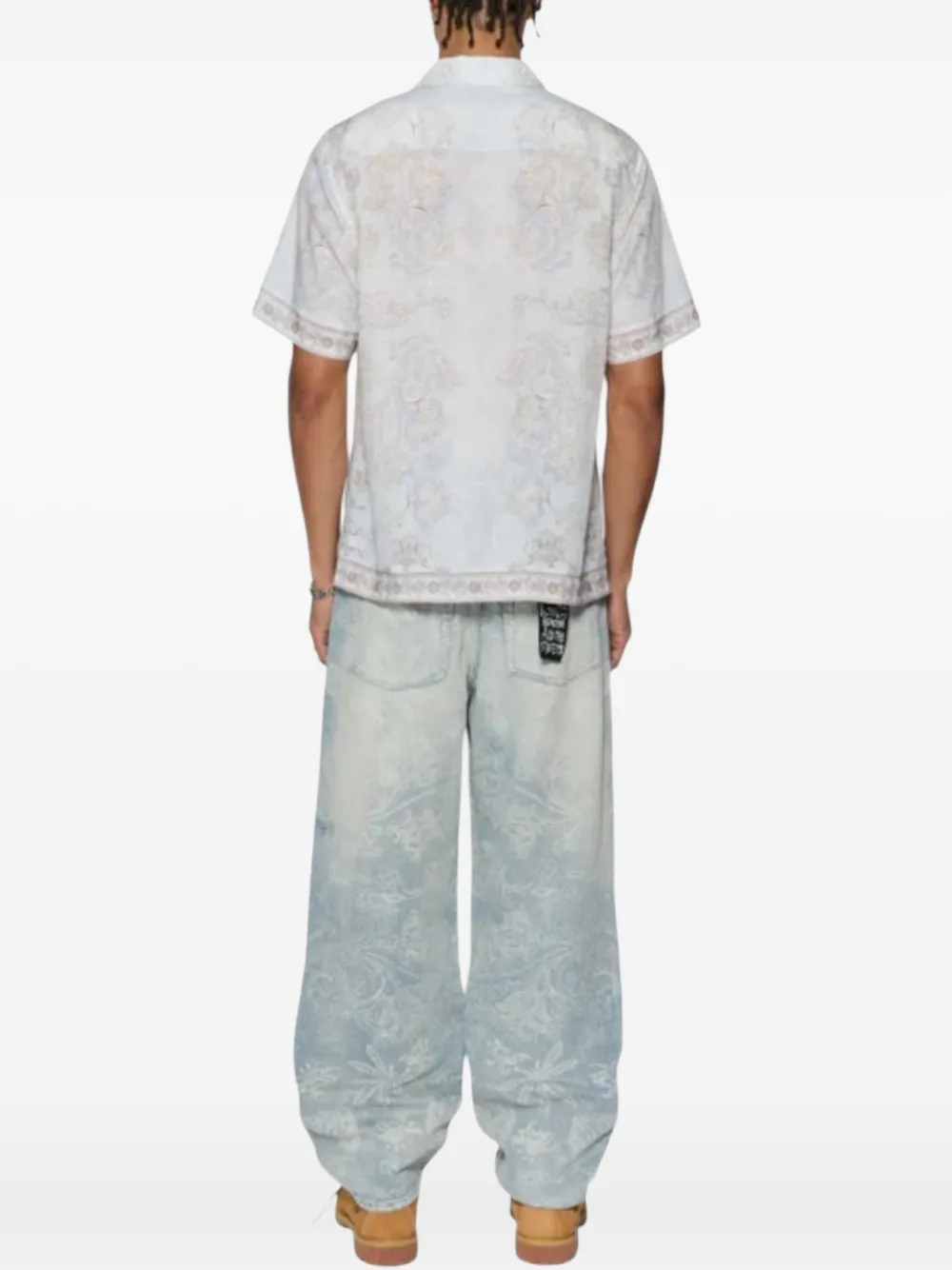 Ksubi Eternity overhemd met bloemenprint Blauw