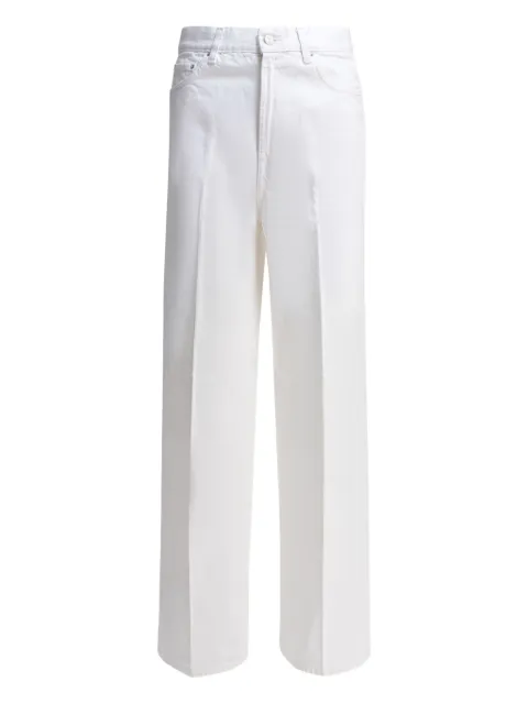 TOTEME logo-patch jeans