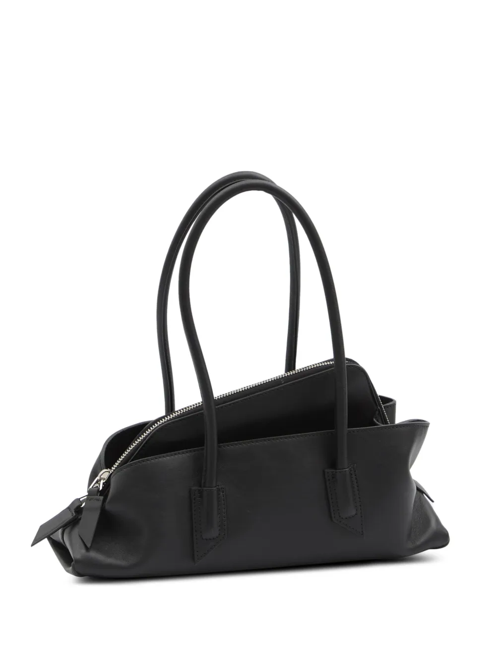 The Attico tubular-handle zip-top bag Zwart