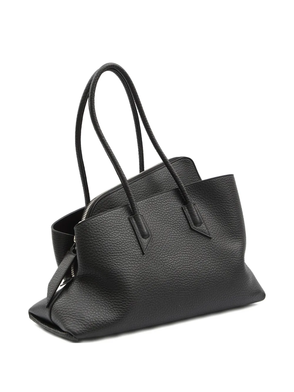 The Attico Medium La Passeggiata shopper Zwart