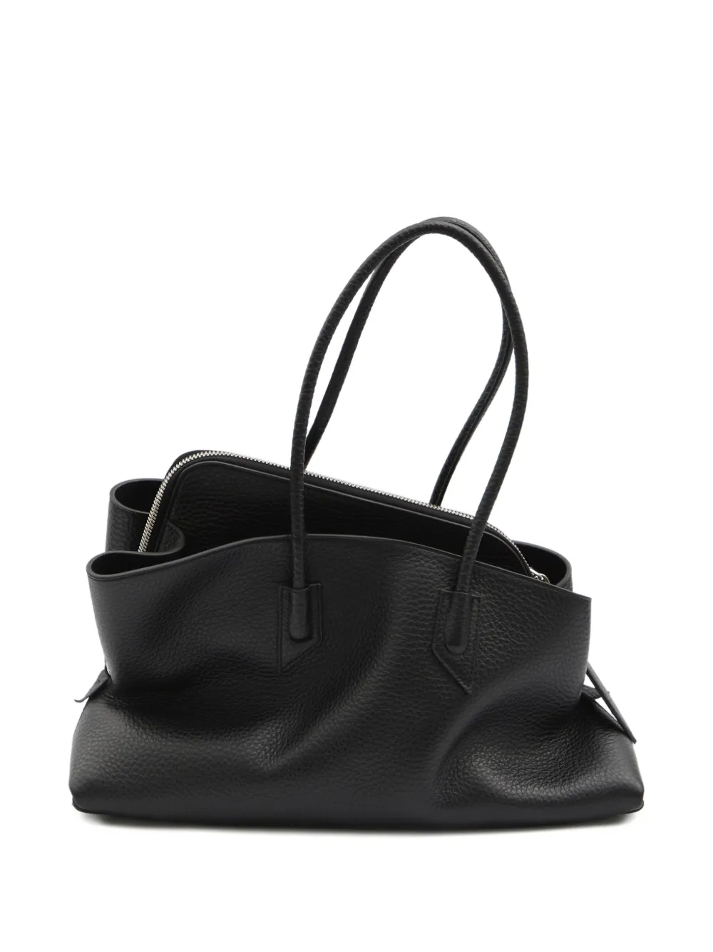 The Attico Medium La Passeggiata shopper Zwart