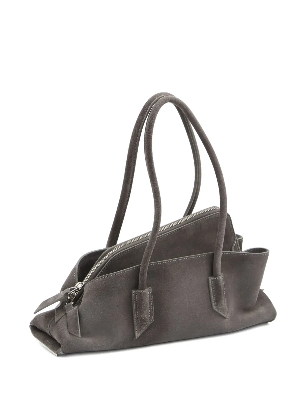 The Attico small La Passeggiatta shoulder bag Grijs