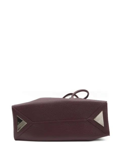 The Attico medium La Passeggiata leather shoulder bag