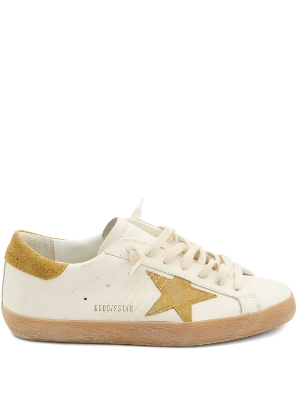 Golden Goose Super Star leather sneakers Wit