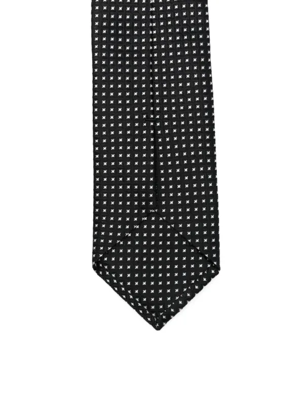 Dolce & Gabbana パターン シルクネクタイ | ブラック | FARFETCH JP