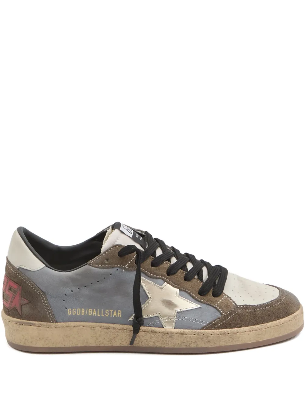 Golden Goose Ball Star suede sneakers Grijs