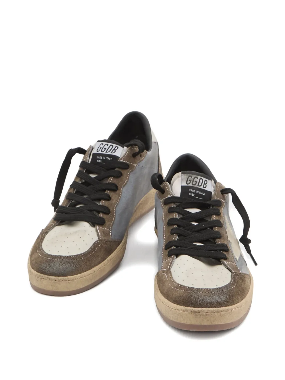 Golden Goose Ball Star suede sneakers Grijs