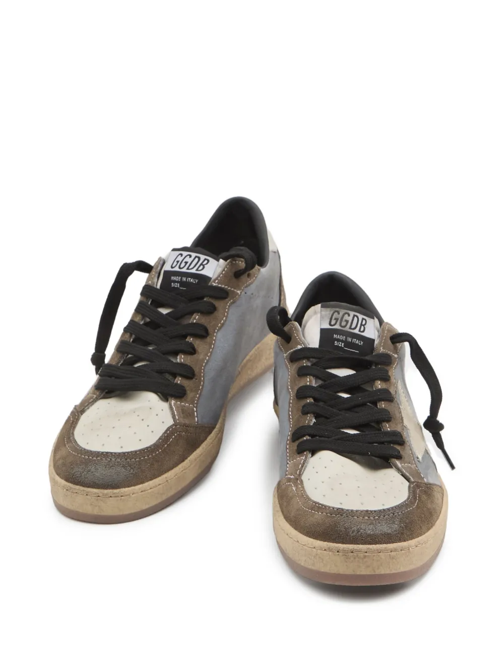 Golden Goose Ball Star suede sneakers Grey