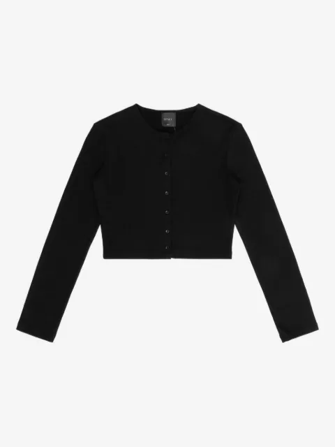 LESET Lauren button-front long-sleeves cardigan