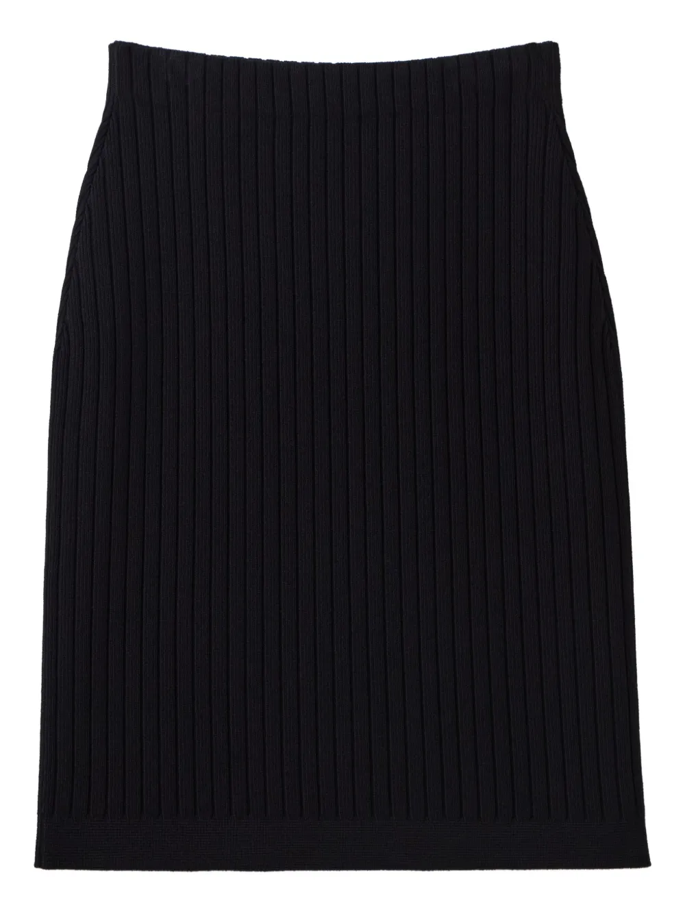 St. John ribbed-knit skirt | Black | Image 1