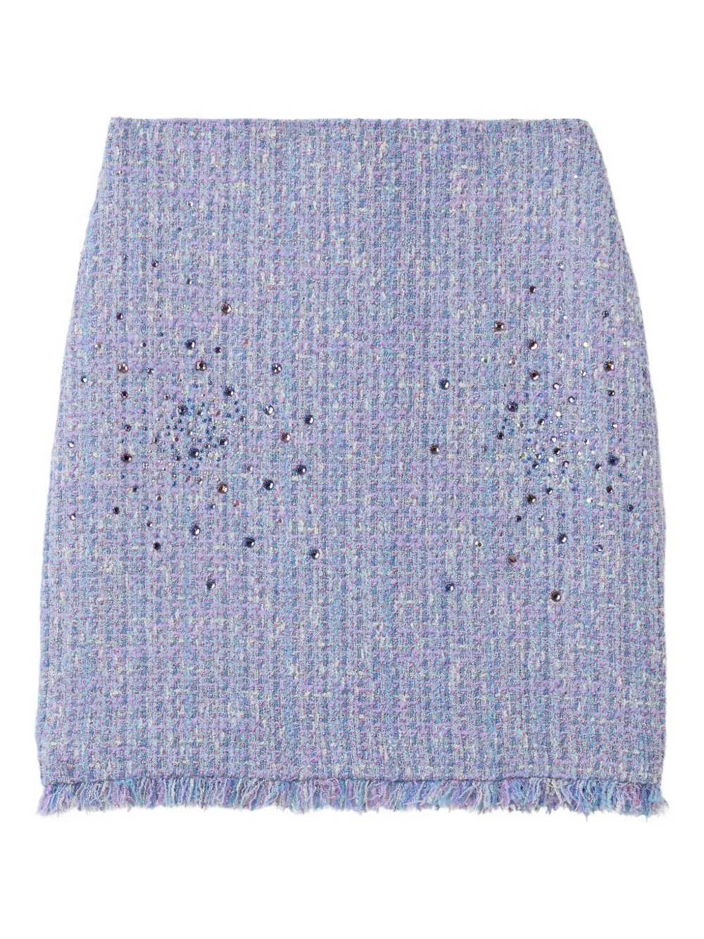 St. John lurex tweed embellished skirt | Purple | Image 1