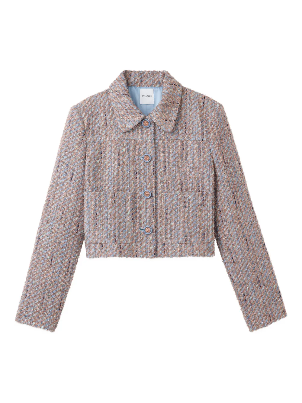 St. John Naomi tweed jack Roze