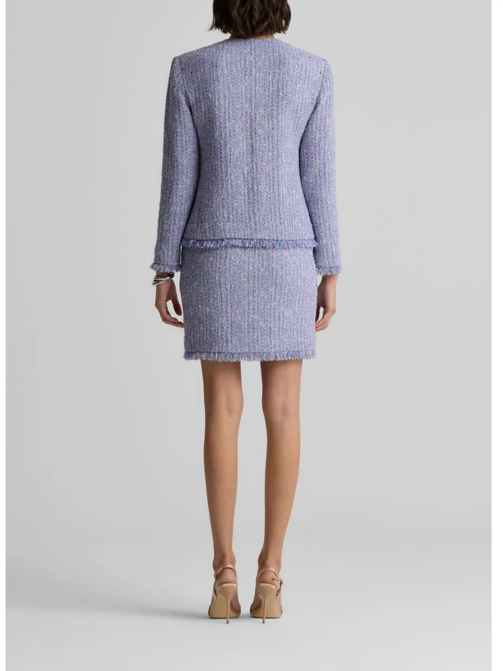 St. John Tweed jack Blauw