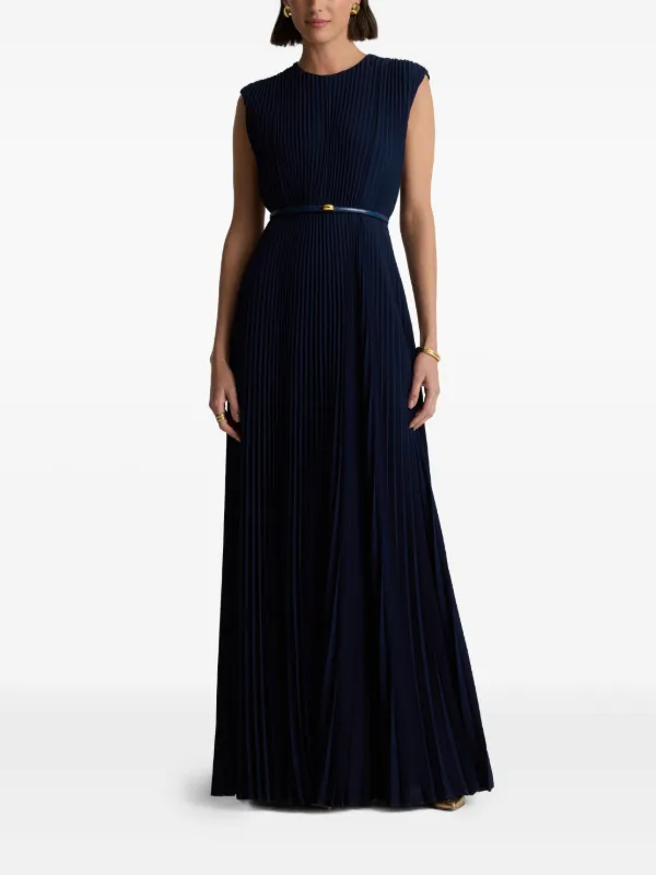 St. John Crepe Gown Dress | Blue | FARFETCH LB St. John Crepe Gown Dress | Blue | FARFETCH LB