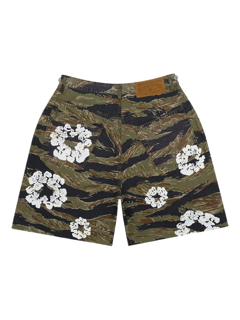 Denim Tears tiger-motif "Camo" shorts | Khaki Shorts | Image 2