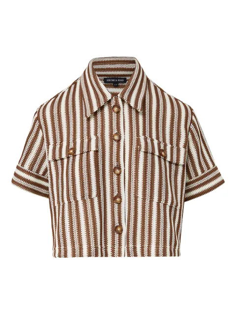 Veronica Beard striped buttoned shirt