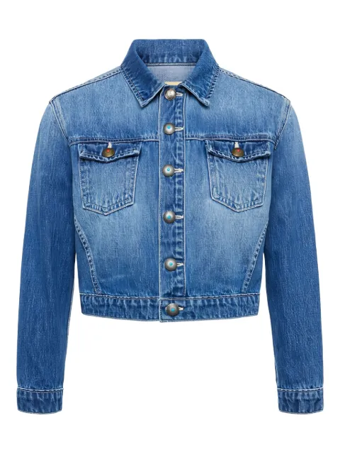 L'Agence Koda button-fastening denim jacket