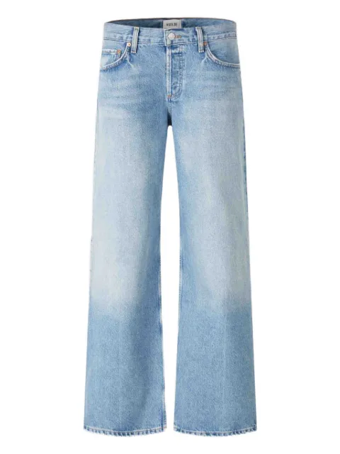 AGOLDE faded cotton jeans