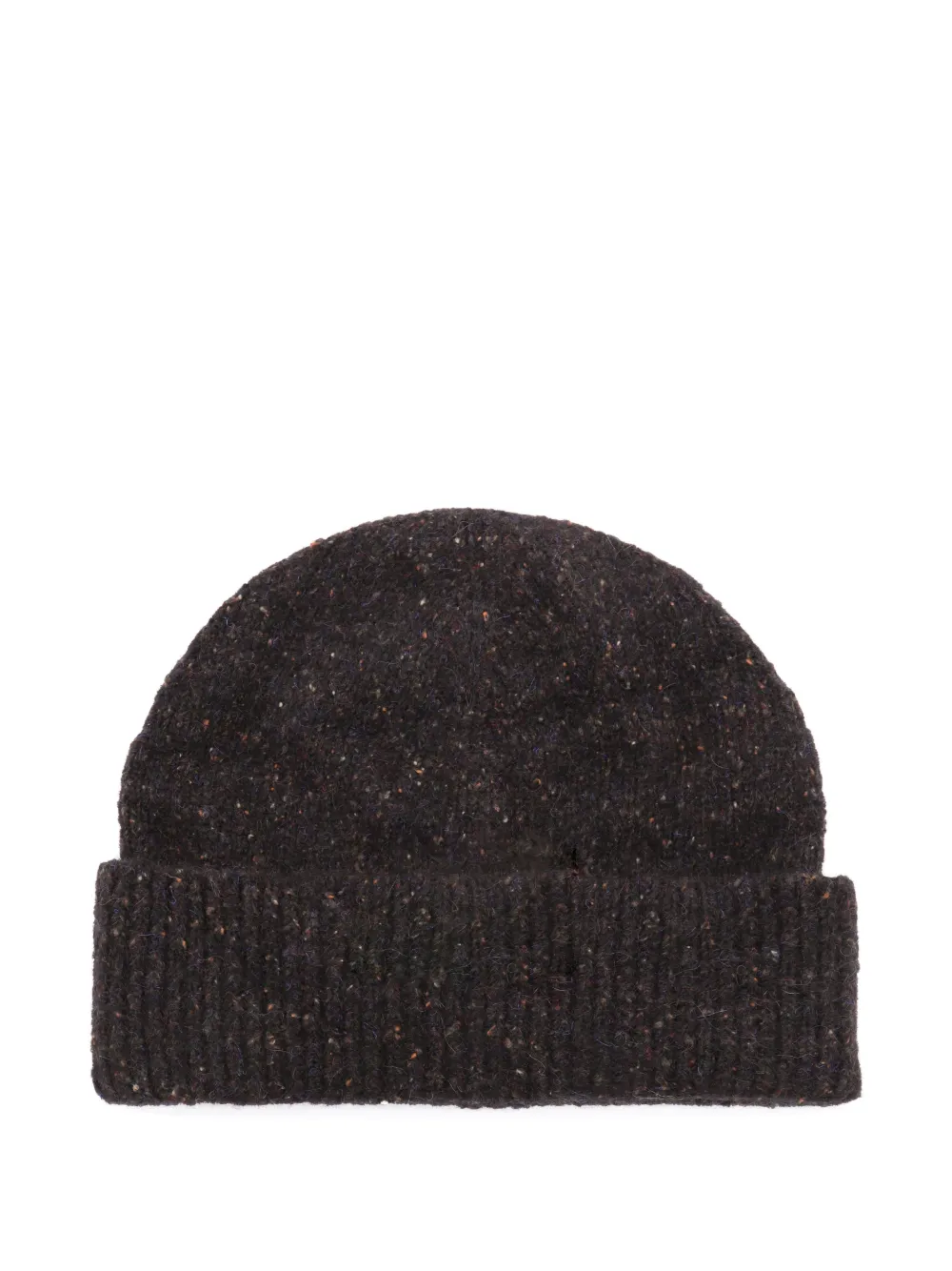 Brunello Cucinelli speckled wool beanie Bruin