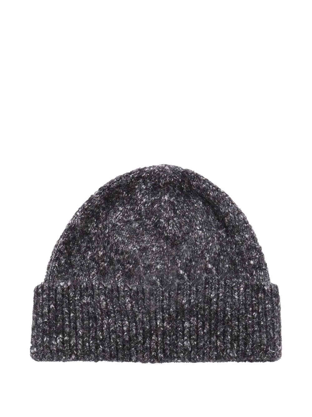 Brunello Cucinelli speckled wool beanie Zwart
