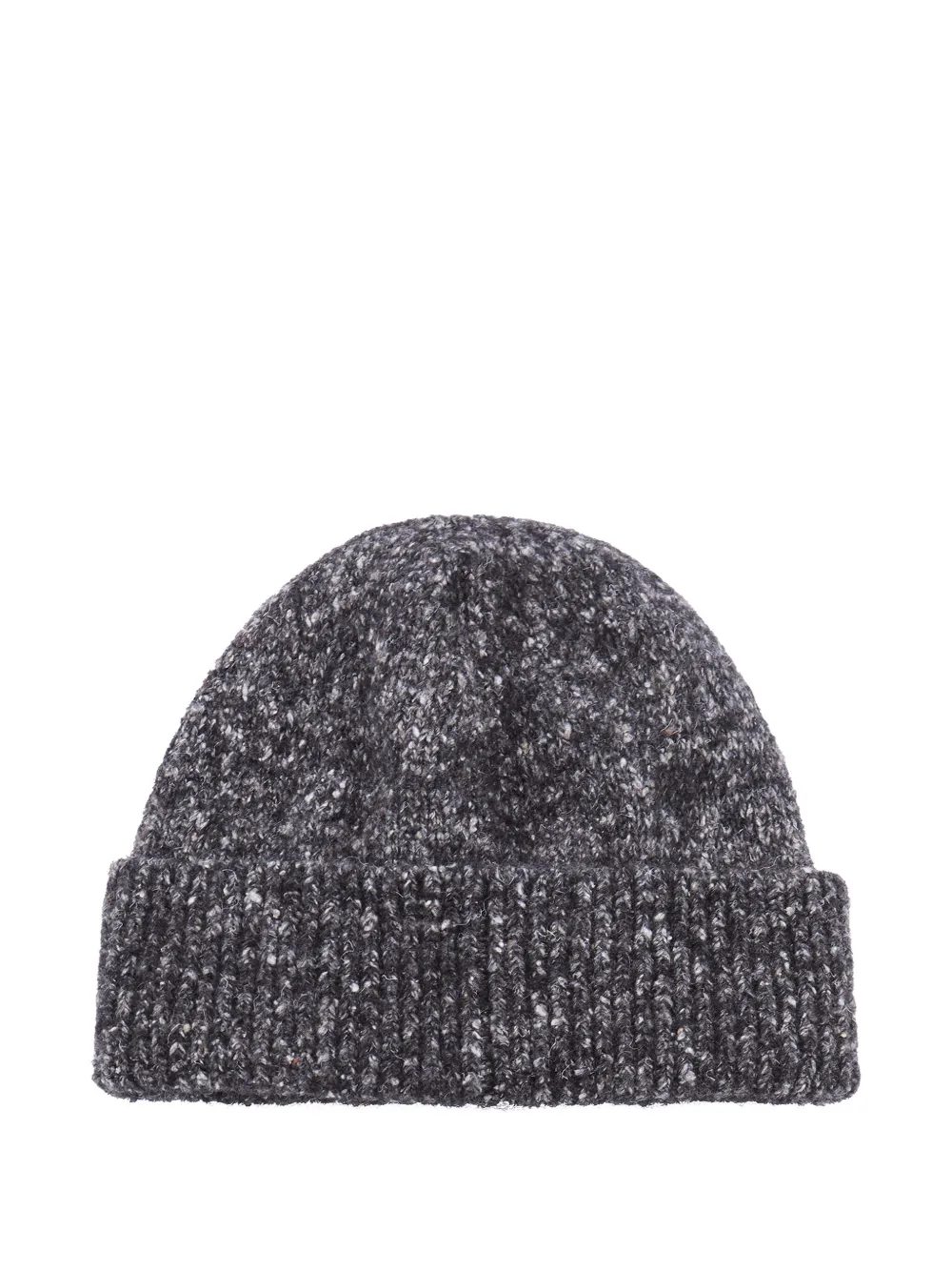 Brunello Cucinelli speckled wool beanie Zwart