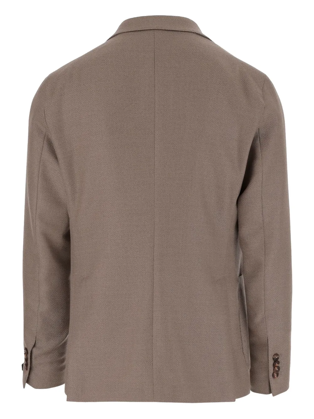 Tagliatore single-breasted wool blazer Bruin