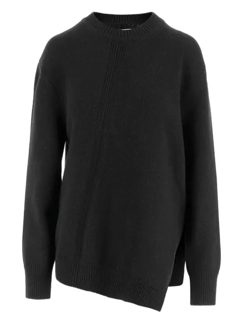 Jil Sander Maglione asimmetrico a coste