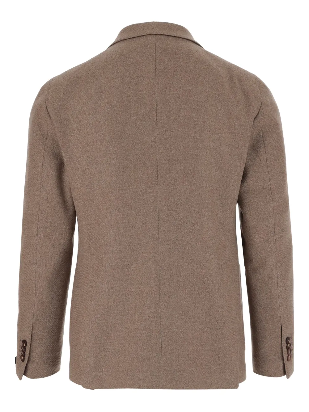 Tagliatore patch-pocket single-breasted blazer Beige