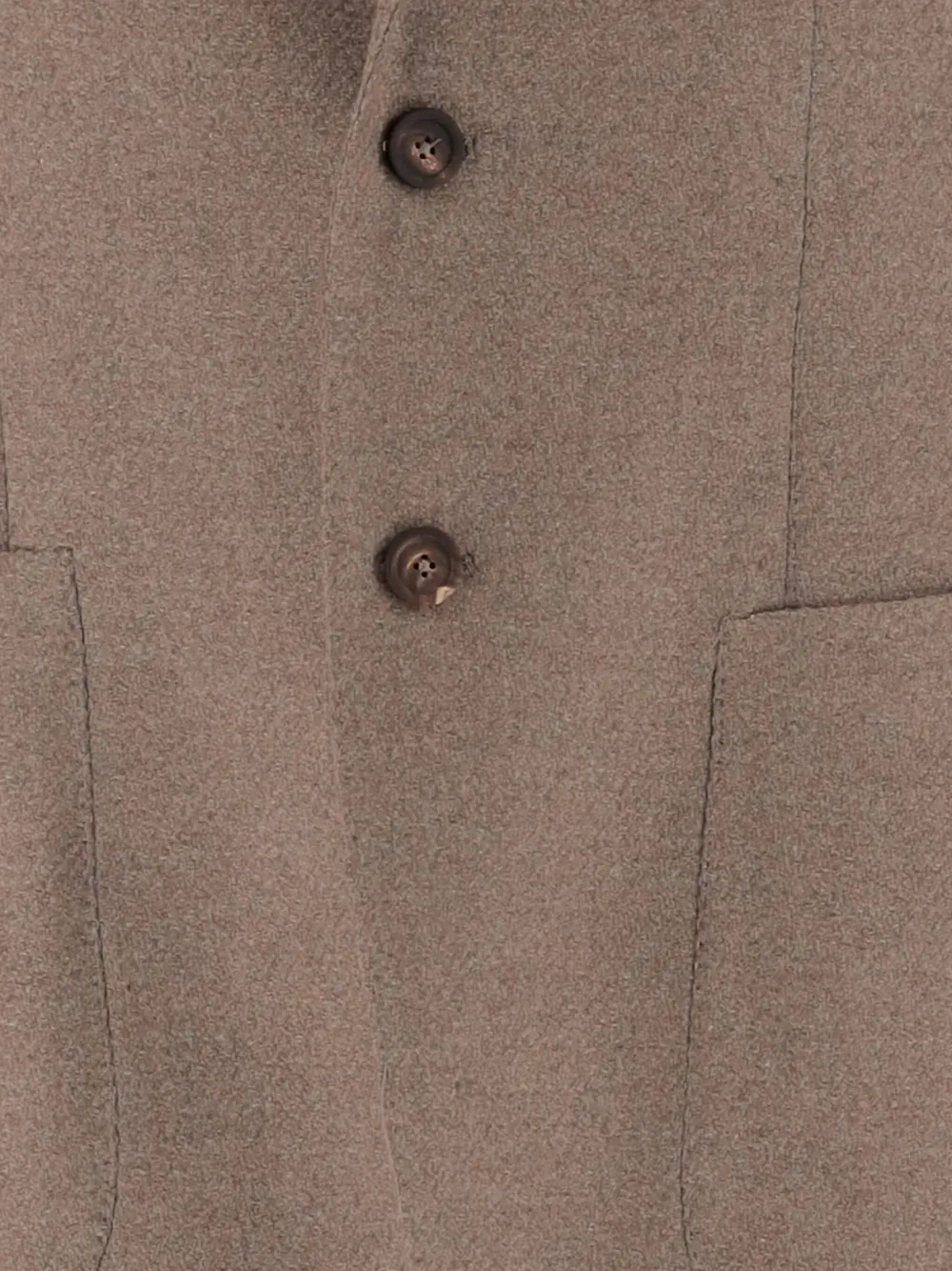 Tagliatore patch-pocket single-breasted blazer Beige