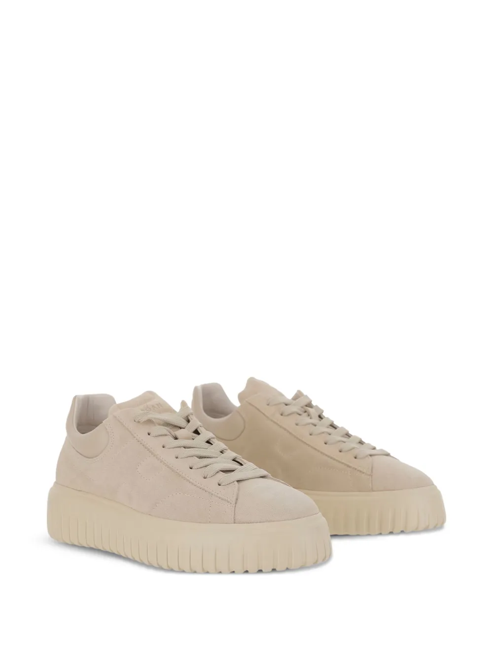 Hogan lace-up platform trainers Neutrals