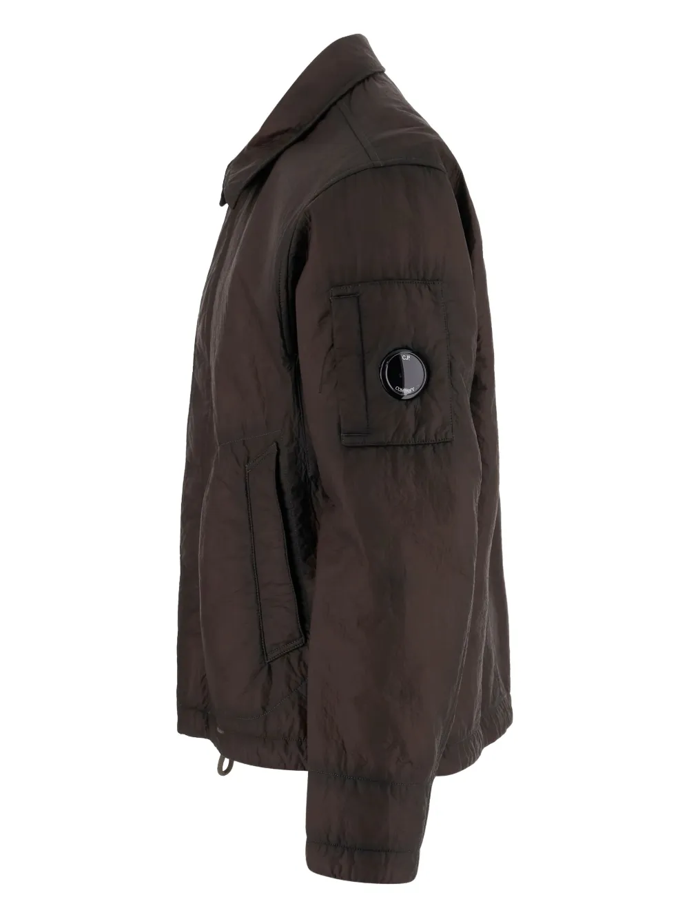 C.P. Company quilted lens-pocket jacket Groen