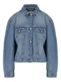 Jacquemus belted denim jacket - Blue
