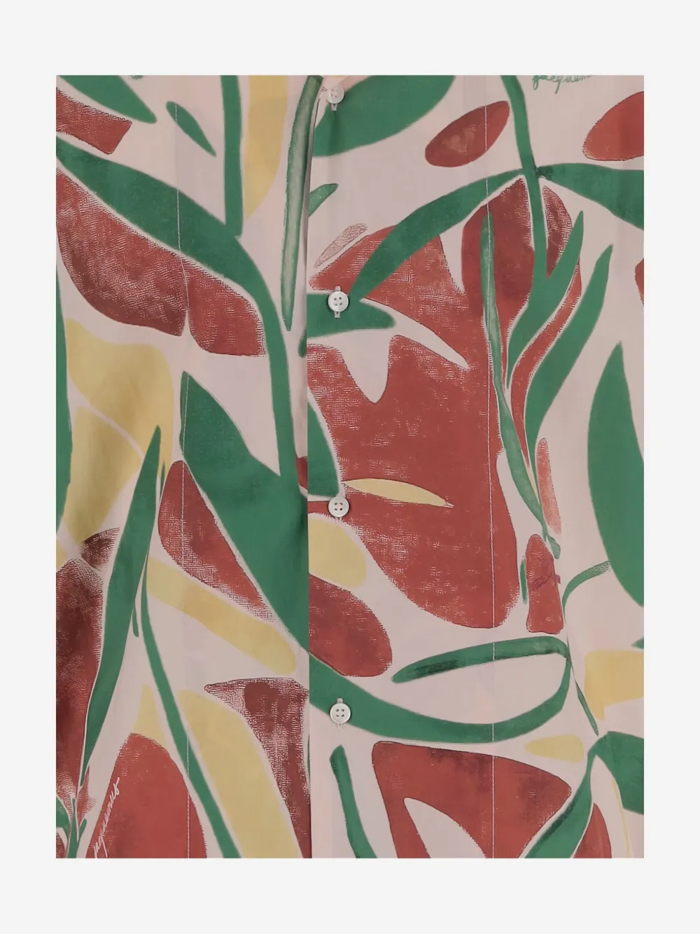 Jacquemus Overhemd met abstracte print Roze