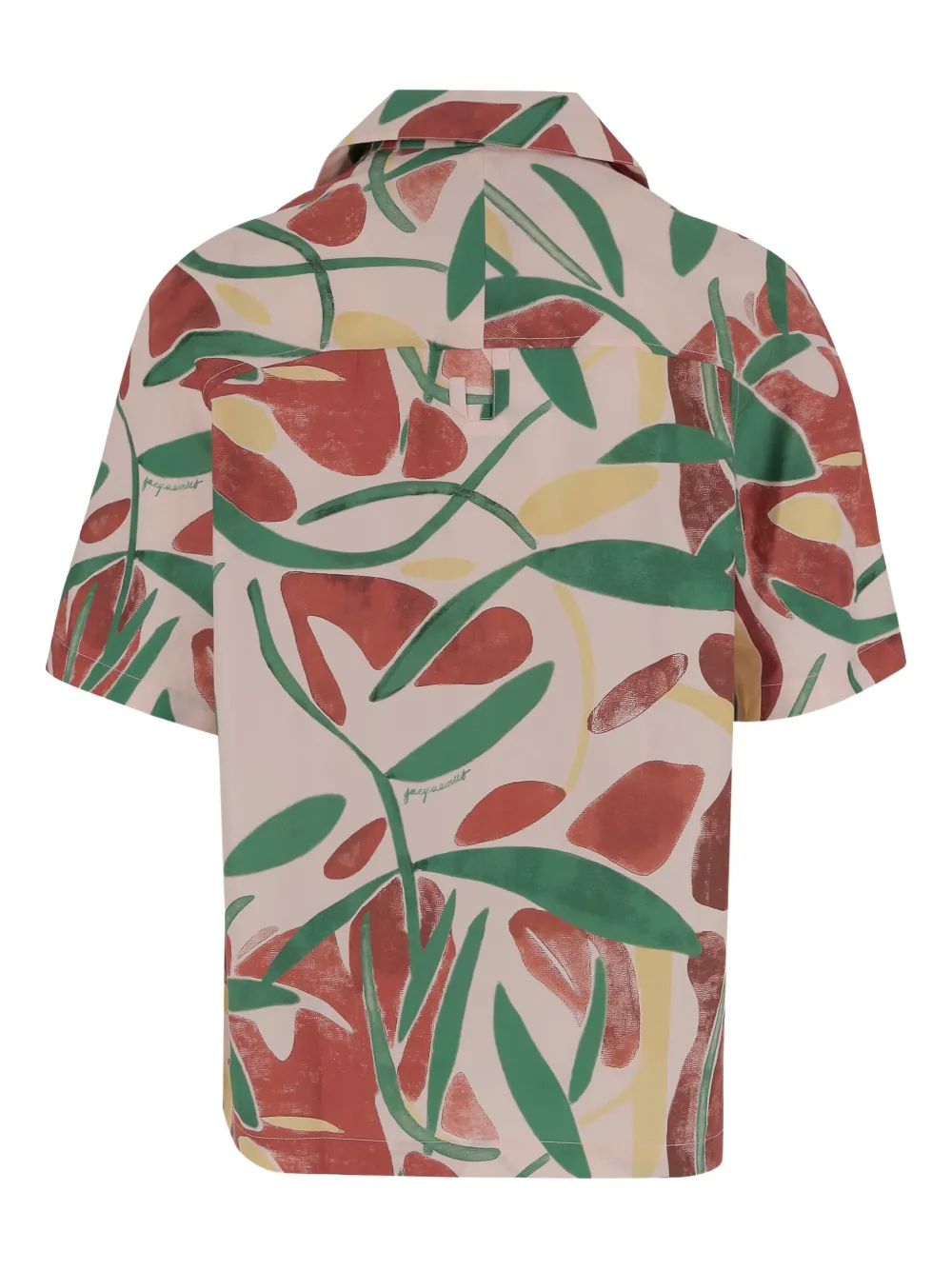 Jacquemus Overhemd met abstracte print Roze
