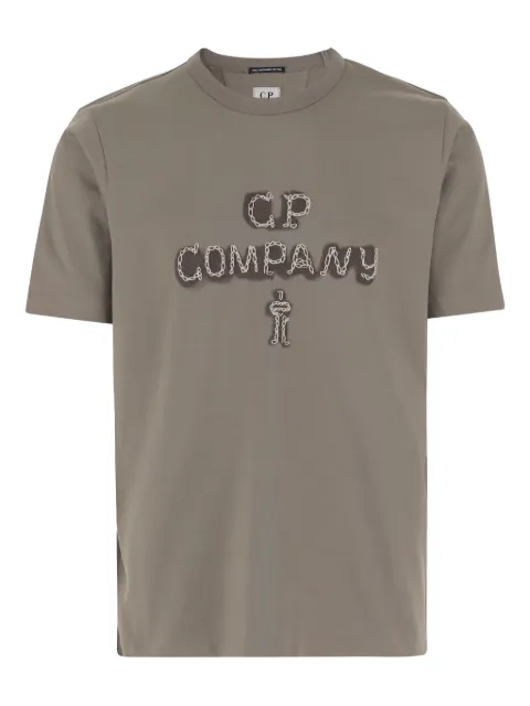 C.P. Company logo-embroidered T-shirt