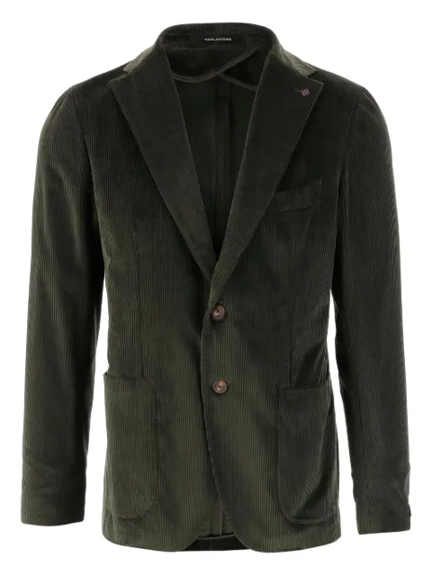 Tagliatore corduroy single-breasted blazer