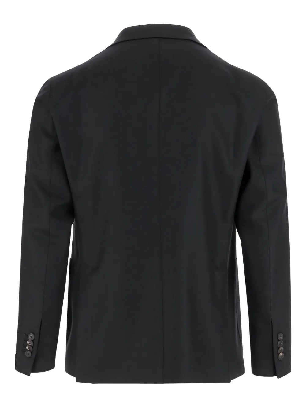 Tagliatore three-button patch-pocket blazer Zwart