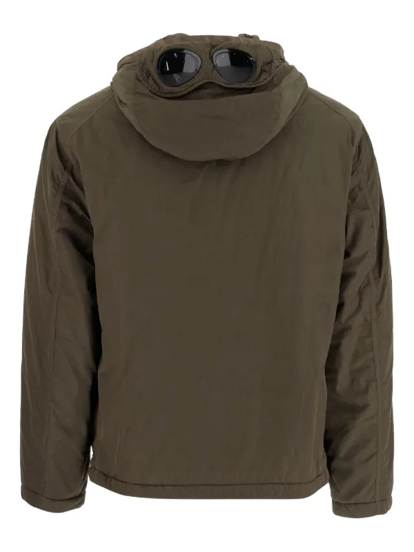 Company Goggle Hooded Jacket Green FARFETCH TH