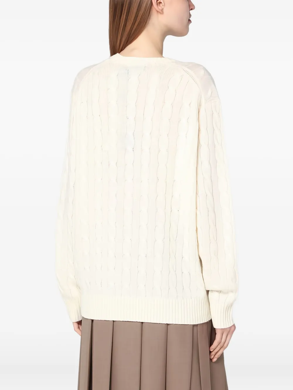 Polo Ralph Lauren Kabelgebreide trui Beige