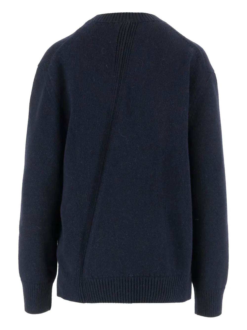 Jil Sander asymmetric ribbed sweater | Knitted Sweaters | Image 2