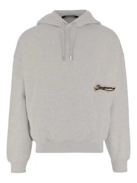 Jacquemus logo-patch hoodie