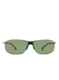 Carrera 8039/S rectangular-frame sunglasses - Silver